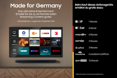 Samsung QLED 4K Q64D Fernseher 55 Zoll, Samsung TV mit Quantum Prozessor Lite 4K, 100 % Farbvolumen, 4K Upscaling, Motion Xcelerator, Smart TV, GQ55Q64DAUXZG, Deutsches Modell [2024]