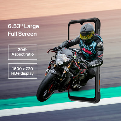 UMIDIGI Bison X10S Outdoor Handy Ohne Vertrag Günstige,6150mAh Akku 6.53 Zoll FHD+ Display Android 11 4GB+32GB/256GB Erweiterbar Outdoor Handy OTG/GPS
