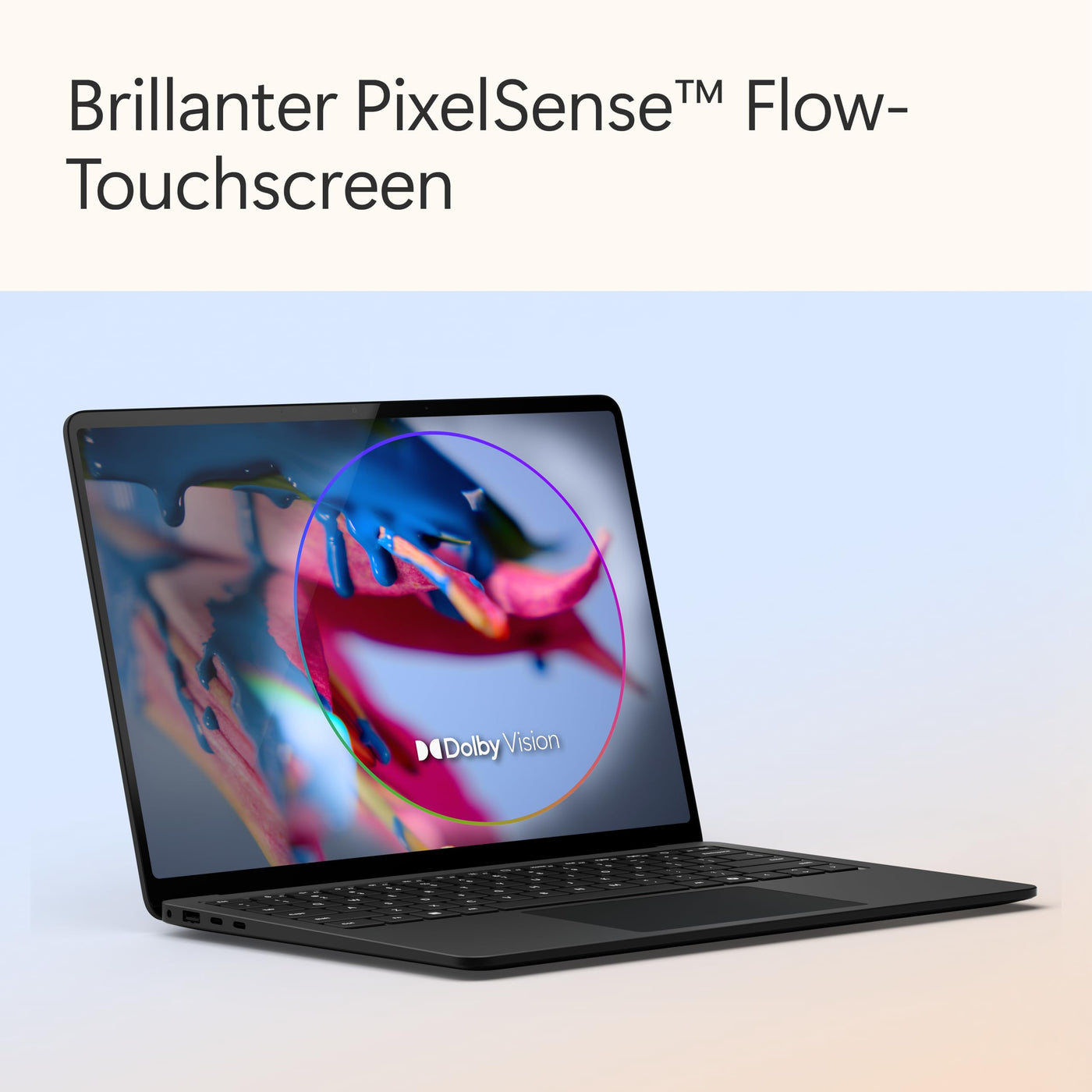 Microsoft Surface Laptop | Copilot+ PC | 15” Touchscreen | Snapdragon® X Elite (12 Kerne) | 16GB RAM | 1TB SSD | neuestes Modell, 7. Edition | Schwarz