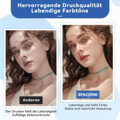 Spaceink Tinte 104 Multipack kompatibel für Epson 104 Tinte ET-4800 ET-4810 ET-2810 ET-2820 ET-2811 ET-2812 ET-2814 ET-2815 ET-2821 ET-2710 ET-2711 ET-2712 Drucker (2Schwarz, C, M, Gelb)