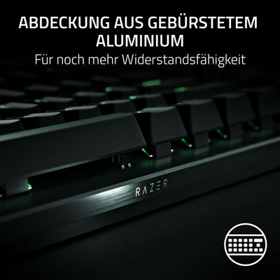 Razer Huntsman Mini (Analog Switch) - Kompakte 60% Gaming Tastatur (Analoge Switches, Doubleshot PBT-Tastenkappen, Abnehmbares USB-C Kabel) QWERTZ DE-Layout | Schwarz