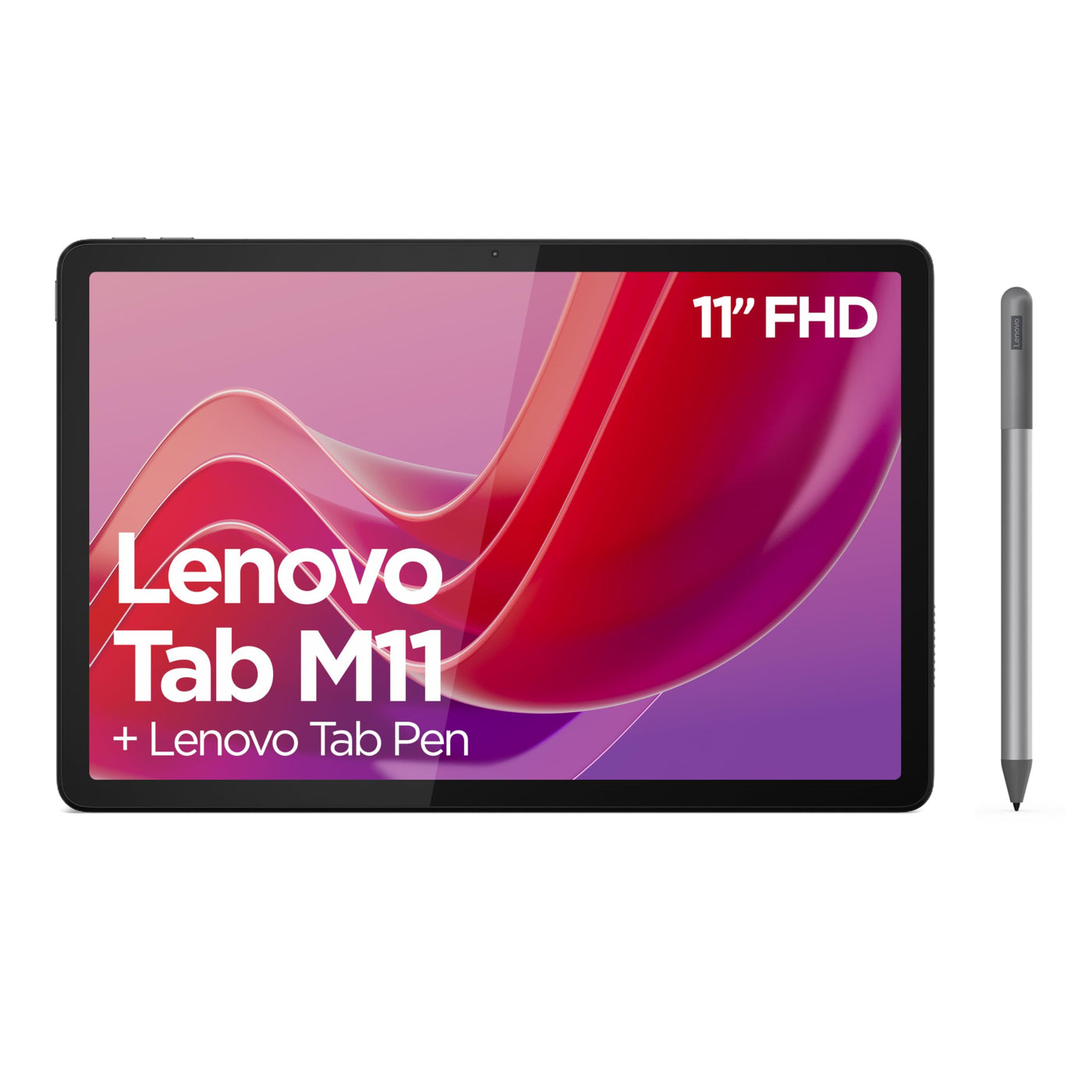 Lenovo Tab M11 Tablet | 11'' WUXGA Touch Display | MediaTek Helio G88 | 8GB RAM | 128GB SSD | Wi-Fi | Android 14 | grau | inkl Tab Pen