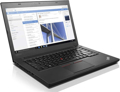 Lenovo ThinkPad T460 Intel Core i5 Full HD (14 Zoll 256GB SSD Festplatte 8GB Speicher) Windows 11 Pro (Generalüberholt)