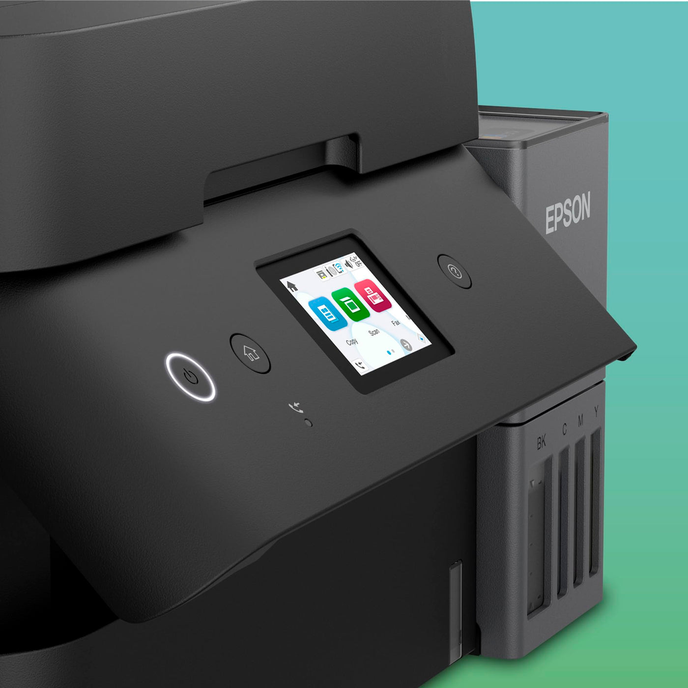 Epson EcoTank ET-4950 A4-Multifunktionsdrucker mit Wi-Fi & AirPrint Tintentank, automatischem Dokumenteneinzug, Duplexdruck, Scannen, Kopieren & Fax, bis zu 3 Jahre Tinte im Lieferumfang enthalten