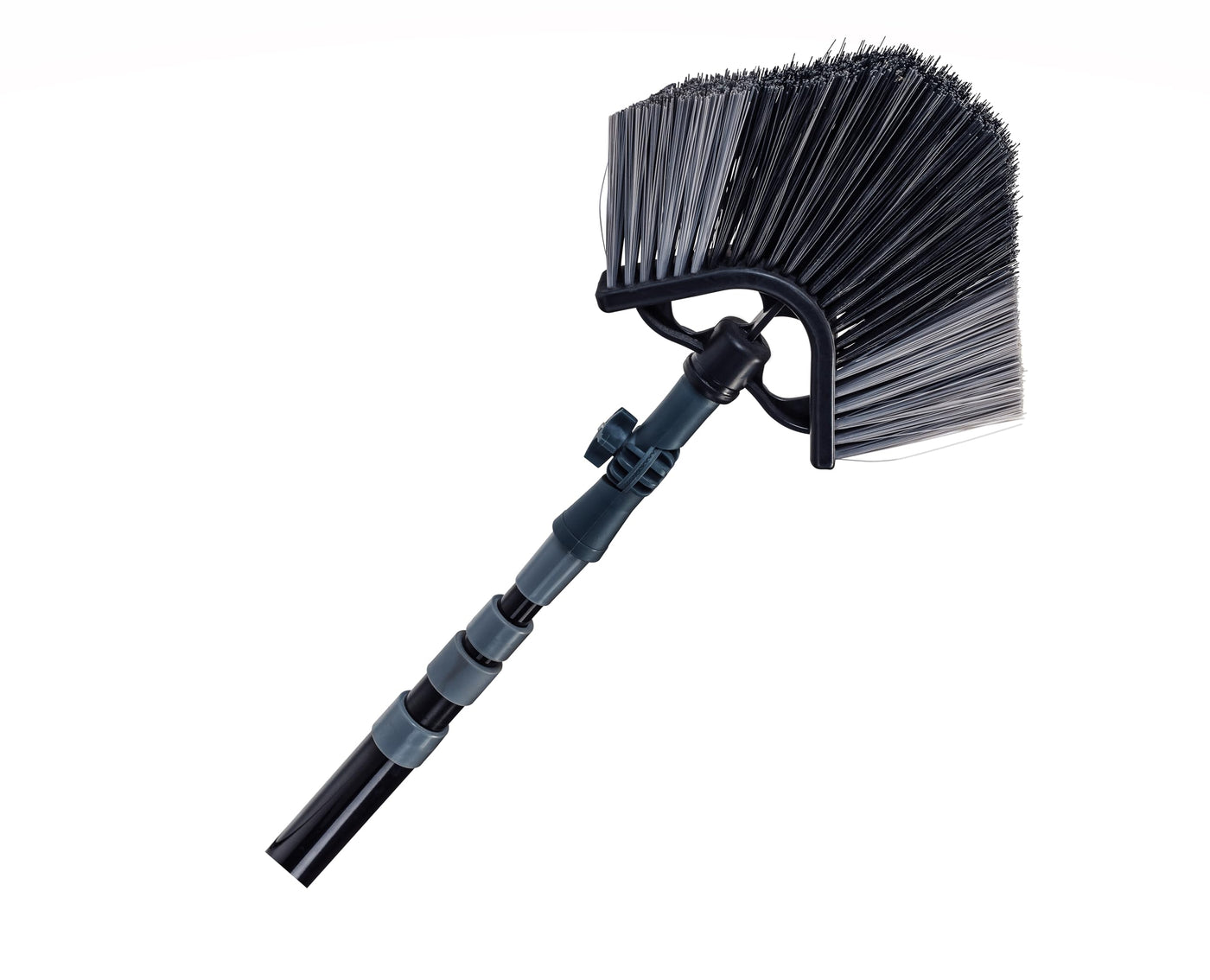 Neustanlo | Eckbesen mit Teleskopstiel | 400 cm | ausziehbar mit Stiel | farblich Sortiert | ideal für Fassadenreinigung