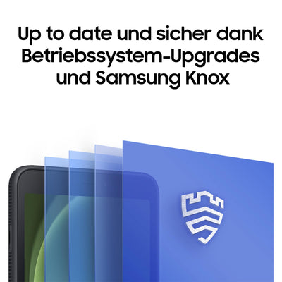 Samsung Galaxy Tab Active5 5G Enterprise Edition, Robustes Android-Tablet, 8 Zoll Display, 6 GB RAM und 128 GB erweiterbarer interner Speicher, Akku 5.050 mAh, Grün