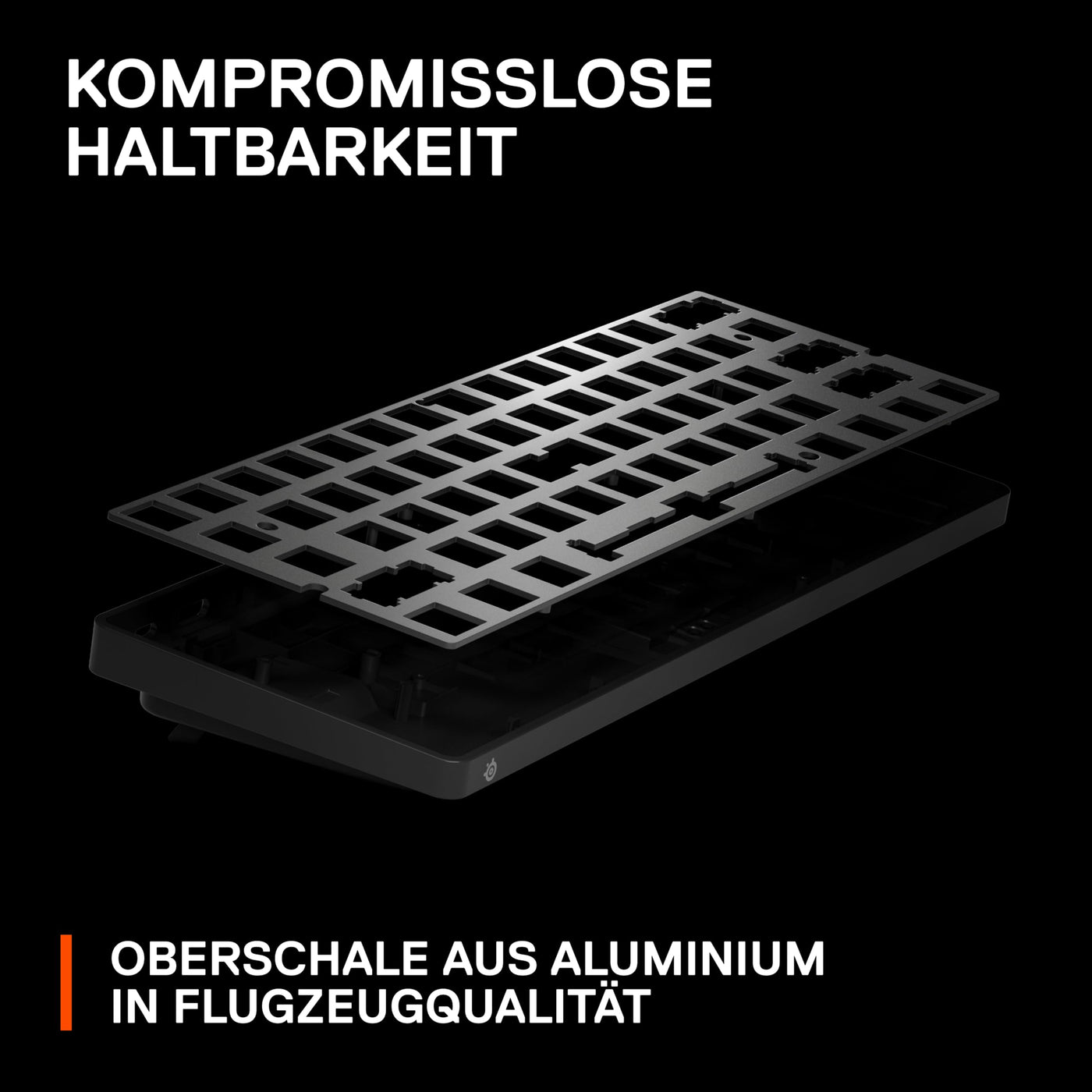 SteelSeries Apex Pro Mini Wireless HyperMagnetic Gaming-Tastatur – Die weltweit schnellste Tastatur – 60%-Formfaktor – RGB – PBT-Keycaps – Bluetooth – 2,4 GHz – USB-C – Deutsches Tastatur QWERTZ