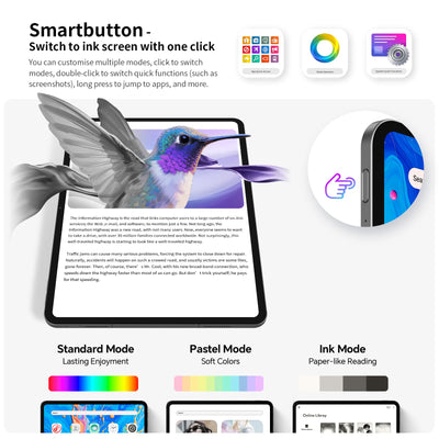 TECLAST Tablet Artpad Pro 12.7" Android 15 Tablets, Helio G99 Gaming Tablet | 20GB RAM 256GB ROM | Dual SIM LTE | 10000mAh | Widevine L1 | GPS/GMS | USBC Anschluss | 30W Schnellladung | Stift inkl.