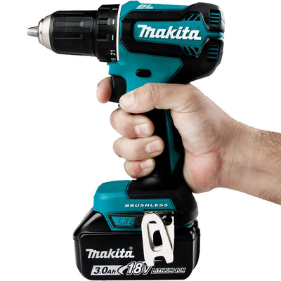 Makita DDF485RFJ Akku-Bohrschrauber 18V / 3,0 Ah, 2 Akkus + Ladegerät im MAKPAC