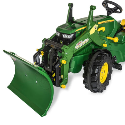 Rolly Toys Planierschild (rollySnow Master Schiebeschild für Traktor; Frontanbau an Ladearm; Schild verstellbar) 408993, grün