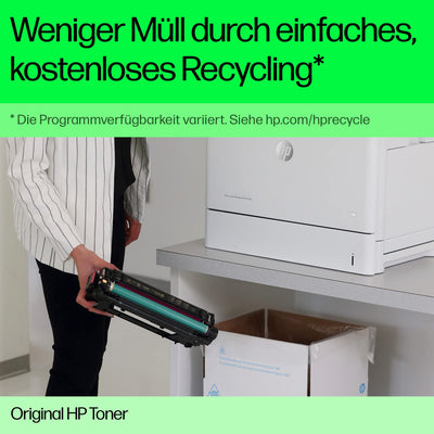 HP 142A Schwarz Original LaserJet Tonerkartusche für HP LaserJet M110we, M110w, MFP M140we und MFP M140w