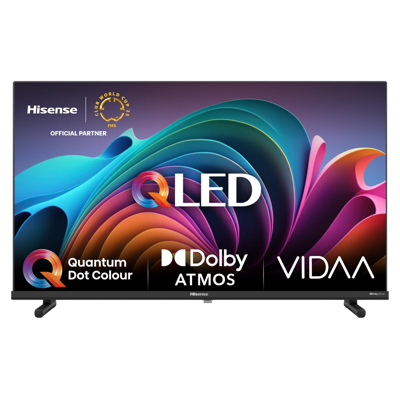 Hisense 32A5NQ 80 cm (32 Zoll) QLED Fernseher Full HD, Smart TV, Triple Tuner, AI Sports Mode, Dolby Atmos, Share to TV, Duale Positionierung, WiFi, Game & Hotel Modus, Schwarz [2024]