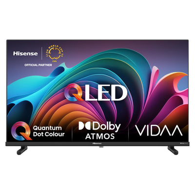 Hisense 32A5NQ 80 cm (32 Zoll) QLED Fernseher Full HD, Smart TV, Triple Tuner, AI Sports Mode, Dolby Atmos, Share to TV, Duale Positionierung, WiFi, Game & Hotel Modus, Schwarz [2024]