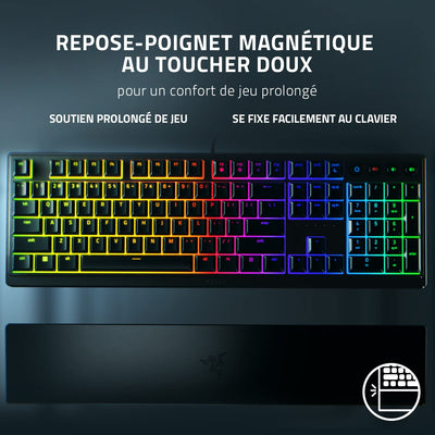 Razer Ornata V3 Mechanische Gaming-Tastatur, RGB-Chroma, Handballenauflage, AZERTY-Tastatur