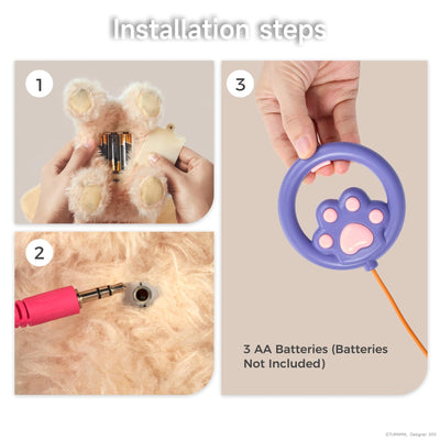 TUMAMA Interaktives Hund Spielzeug Kinder, Laufender Hund mit Fernbedienung Leine der Läuft und Bellt, Spielhund Kinderspielzeug ab 3 4 5 6 Jahre, Kuscheltier Hunde - Gehen, Bellen, Schwanz Wedeln