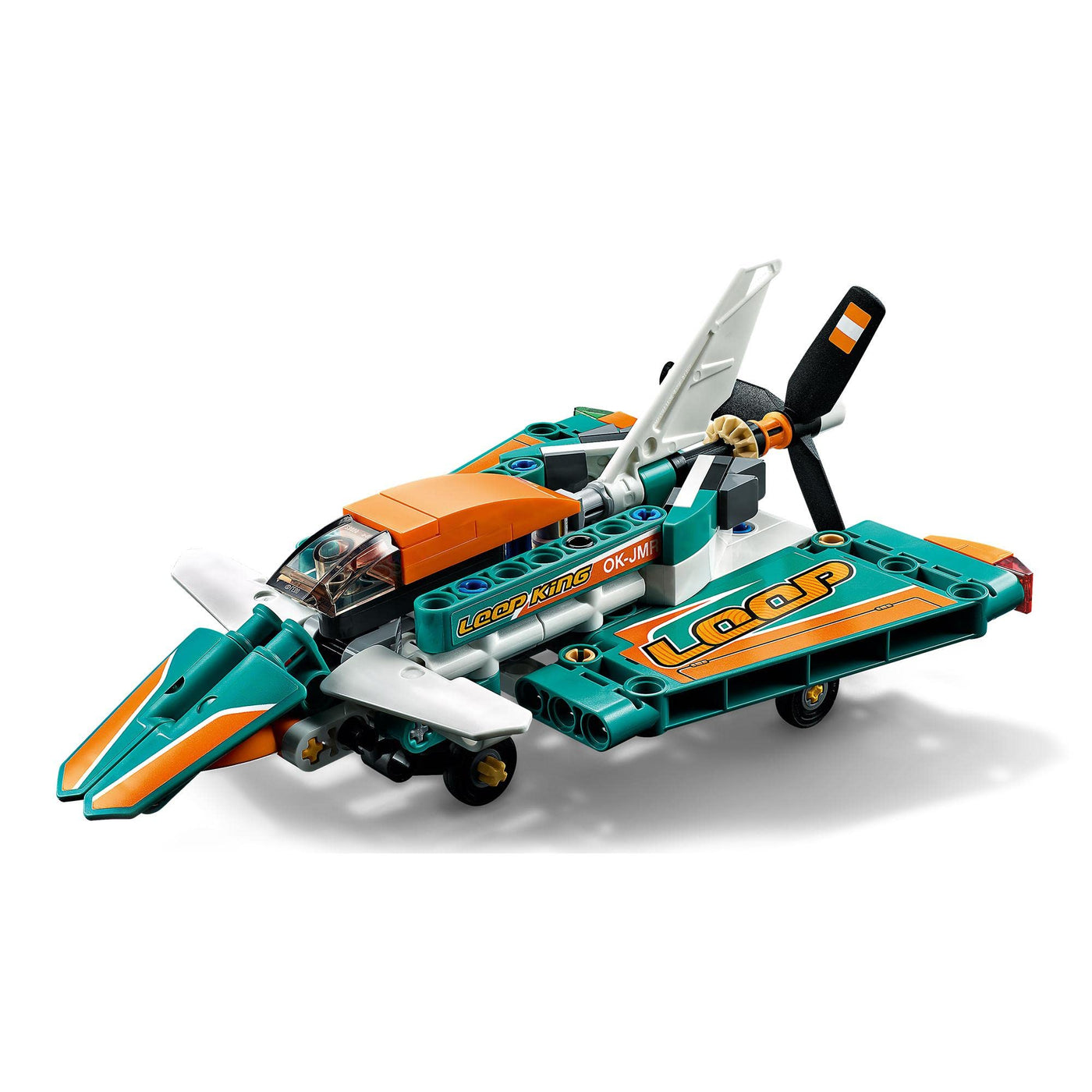 LEGO 42117 Technic Rennflugzeug & Jet-Flugzeug, 2-in-1 Spielzeug für Kinder ab 7, Geschenke zum Geburtstag oder zu Weihnachten für Jungen und Mädchen