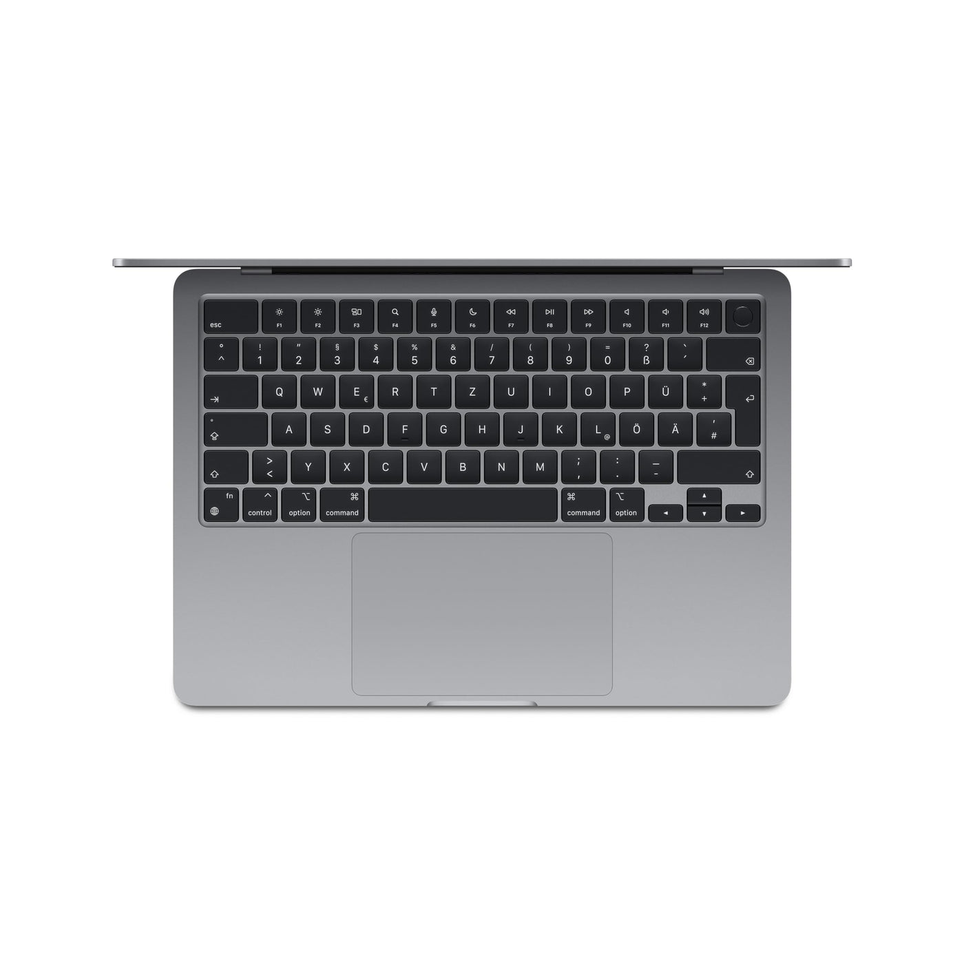Apple 2024 13" MacBook Air Laptop mit M3 Chip: 13,6" Liquid Retina Display, 8 GB gemeinsamer Arbeitsspeicher, 256 GB SSD Speicher, beleuchtete Tastatur, 1080p FaceTime HD Kamera, Touch ID, Space Grau