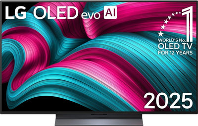 LG OLED48C5ELB TV 48 Zoll (121 cm) 4K OLED evo AI TV (α9 Gen8 4K AI Prozessor, webOS 25, 120Hz (VRR bis zu 144Hz)) [Modelljahr 2025]
