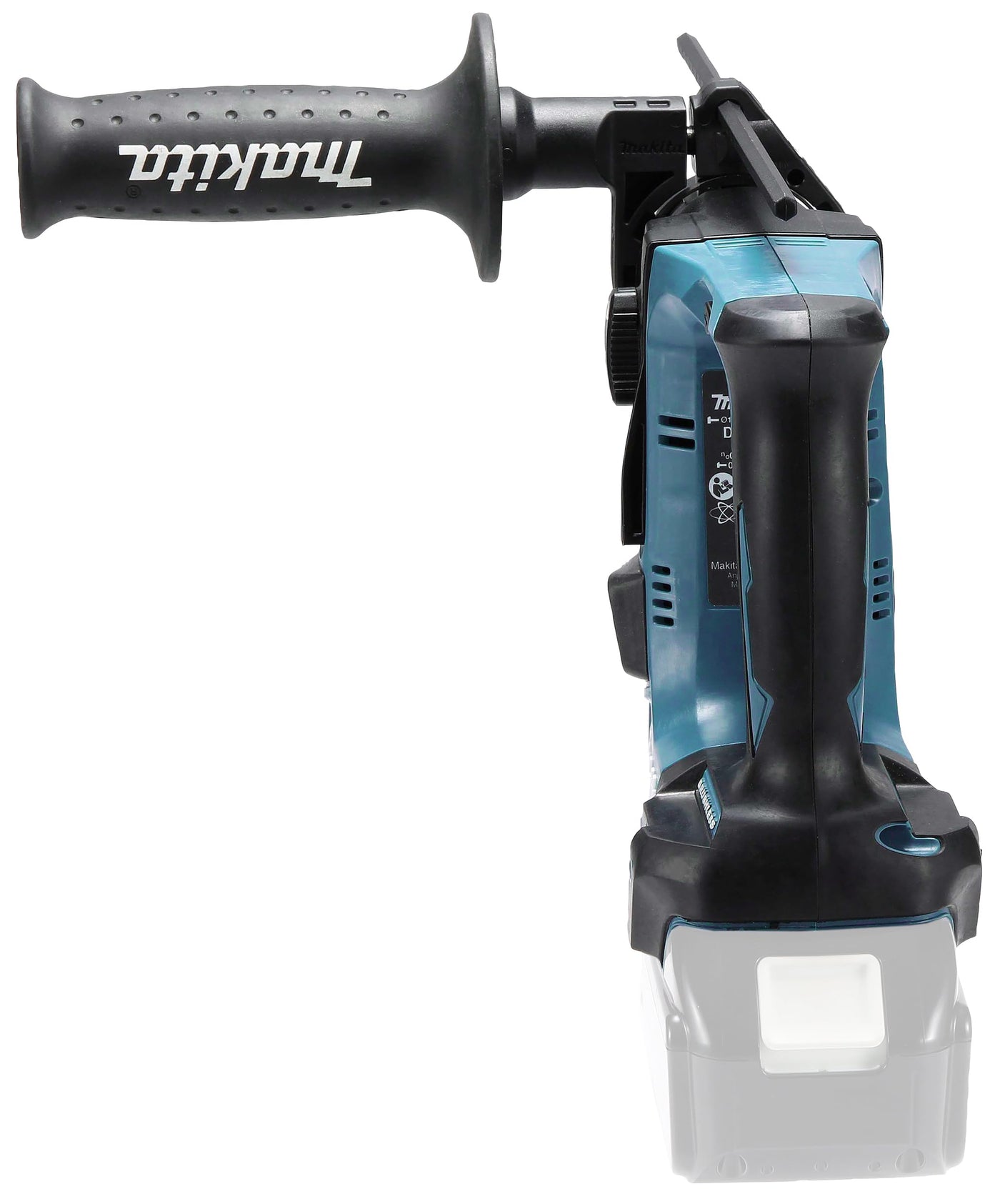 Makita DHR171RAJ Akku-Bohrhammer für SDS-PLUS 18 V / 2,0 Ah, 2 Akkus + Ladegerät im MAKPAC, Schwarz, mit 2x Akku 2,0 Ah