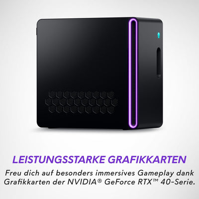 Alienware Aurora R16 Gaming Desktop , 13th Gen Intel Core i7, 16Go RAM, Intel Wi-Fi 6, 512GB SSD, 1TB HDD, NVIDIA GeForce RTX 4060, Basalt Black
