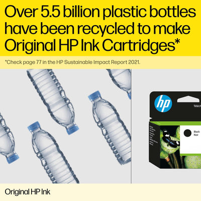 HP 924 (‎‎4K0U6NE) Schwarz Original Druckerpatrone, für HP OfficeJet Pro 8124e, 8122e, 8132e, 8135e, 8134e, 8125e All-in-One-Drucker