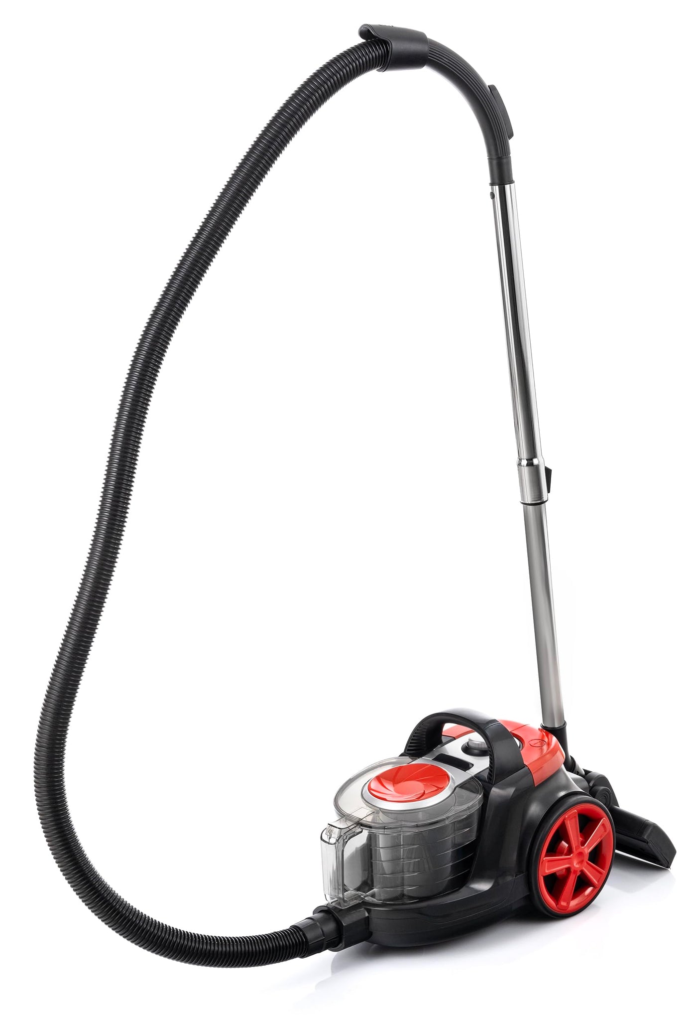 LEHMANN Zyklon Staubsauger ohne Beutel 4000 Watt, Hoher Saugkraft, HEPA Filter für Allergiker, 2,5 L Staubbehälter, Satz von Staubsaugerdüsen und Turbobürste, Kompakt und Leicht