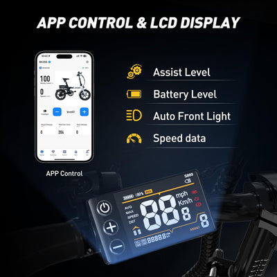 HITWAY E Bike 16 Zoll Elektrofahrrad E Bike, Pedelec mit 250W Motor, 25km/h Geschwindigkeit, 324Wh Batterie E-Fahrräder für Erwachsene BK35S (Schwarz-BK35S-9Ah)