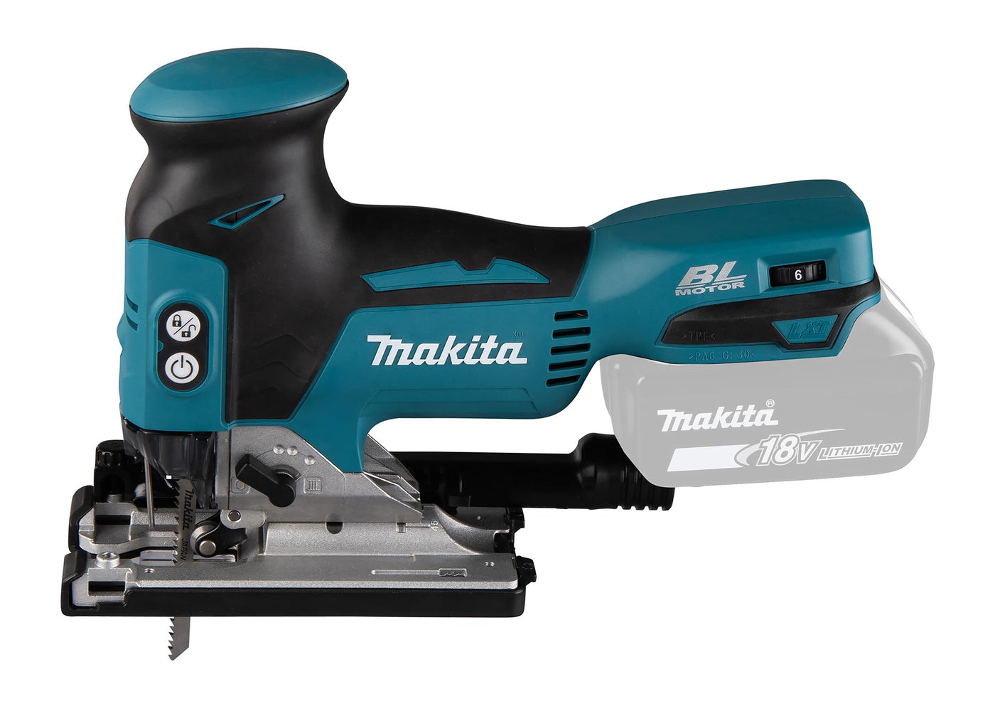 Makita DJV181Z Akku-Pendelstichsäge 18 V (Akku und Ladegerät NICHT im Lieferumfang enthalten)