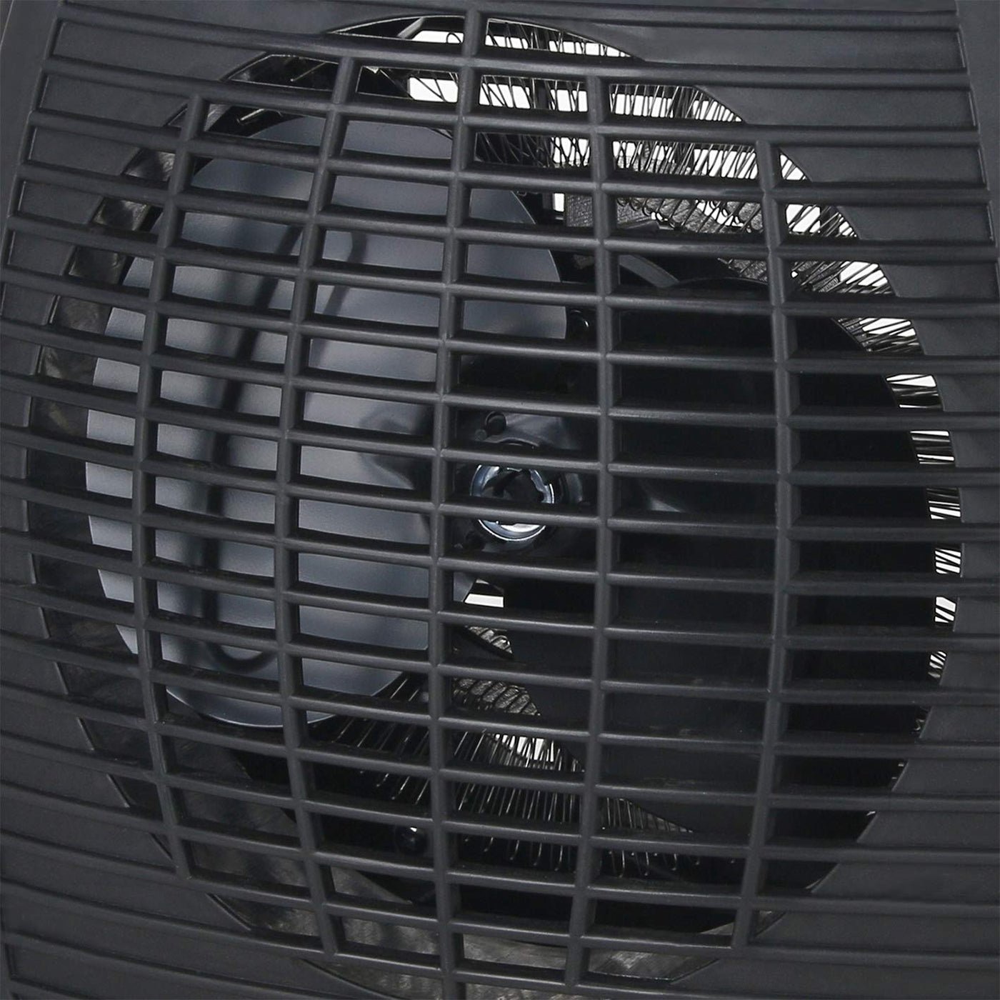 Emerio FH-106737.2, Note 1.5, kleiner kompakter portabler Heizlüfter für 20 m², 2 Heizleistungen + Ventilatorfunktion, verstellbarer Thermostat, Sicherheitsschalter, Handgriff, 2000 Watt, Anthrazit