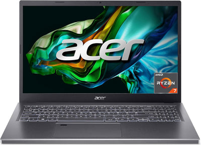 Acer Aspire 5 (A515-48M-R3AE) Laptop | 15, 6" FHD Display | AMD Ryzen 7 7730U | 16 GB RAM | 1 TB SSD | AMD Radeon Grafik | Windows 11 | QWERTZ Tastatur | grau