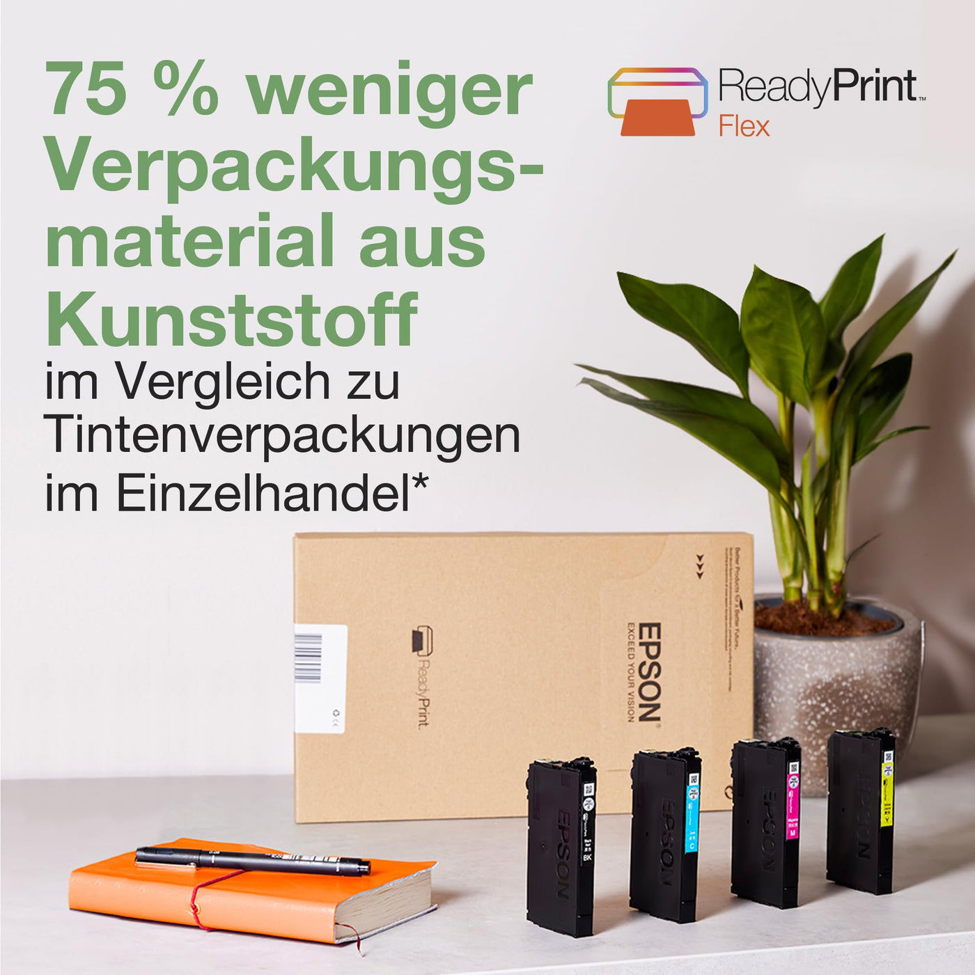 WorkForce WF-2960DWF A4-Multifunktions-Tintenstrahldrucker mit kabellosem Betrieb und 3 Monaten kostenloser Tinte mit ReadyPrint-Abonnement im Rahmen von Advantage+*