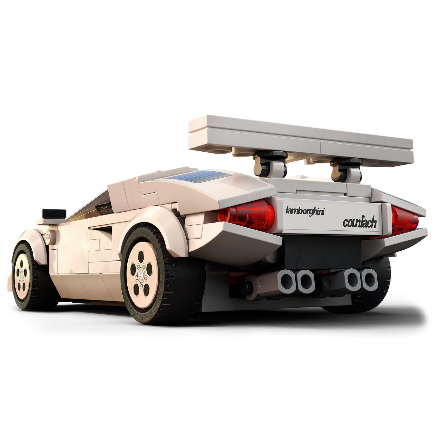 LEGO Speed Champions Lamborghini Countach Bausatz für Modellauto, Auto-Spielzeug mit Cockpit für 2 Figuren, Rennauto als Geschenk für Kinder, Jungen und Mädchen ab 8 Jahre, 2022 Kollektion 76908
