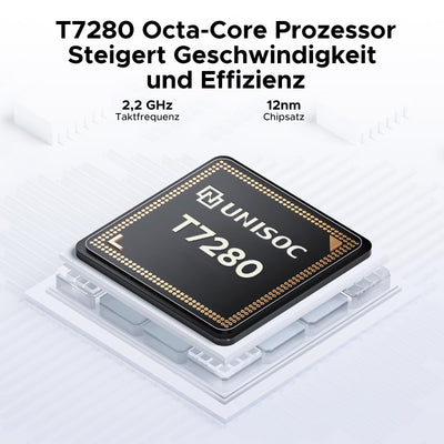 DOOGEE TAB G6+ Android 15 Tablet 11 Zoll, FHD+, 32GB RAM + 256GB ROM, 8000mAh Akku, Gemini AI, 4G LTE, Unisoc T7280 Octa-Core, Widevine L1, Tablet mit Tastatur/Stift/SIM Card Slot/Maus/Hülle