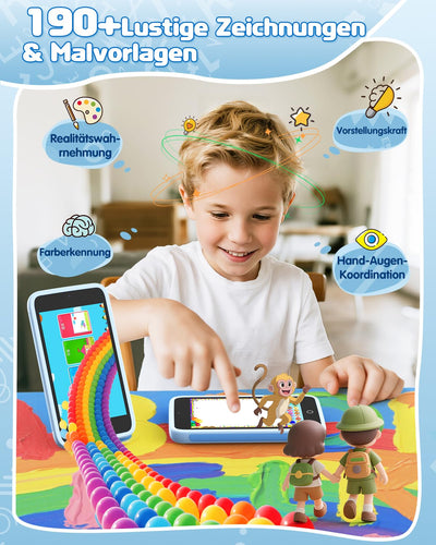 orantronx Kinder Handy Smartphone Spielzeug, 3.97" Kinderkamera Handy für Mädchen Jungen Geschenke ab ab 3 4 5 6 7 8-12 Jahre, Kinderhandy mit 200+ Lernspiele, Dualkamera, Kindersicherungs, MP3 Player