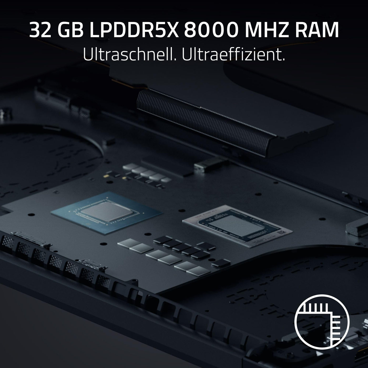 Razer Blade 14 (2025) - 14 Zoll Gaming-Laptop - NVIDIA RTX 5070 - AMD Ryzen AI 9 365-14" 3K 120Hz OLED Display - 32 GB LPDDR5X 8000 MHz - 1 TB SSD - QWERTZ DE-Layout | Schwarz