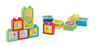 VTech Baby ABC-Eisenbahn – Rutschfahrzeug, Zieh- oder Laufwagen und Spielboard mit Zahlen, Buchstaben, Farben, Tieren und Musik – Für Kinder von 12-36 Monaten