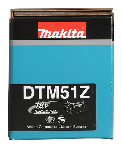 Makita DTM51Z Akku-Multifunk.Werkzeug 18,0 V (ohne Akku, ohne Ladegerät, ohne Zubehör), Blau