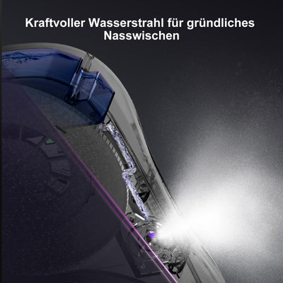 JSDROBOT S9PRO Fensterputzroboter, Tragbarer Fensterputzroboter Intelligente Reinigungspfadplanung Handähnliche Rotierende Fensterreinigung Bilateraler Wasserspray Kantenerkennungstechnologie