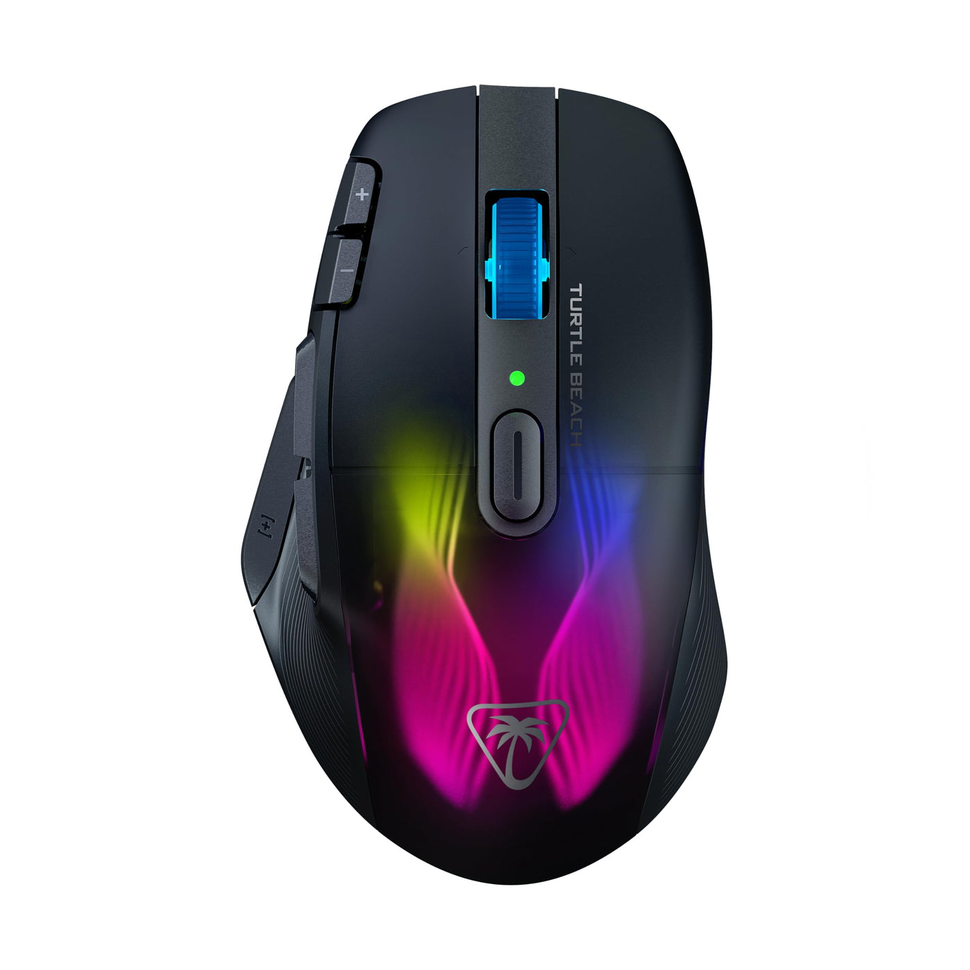 Turtle Beach Kone XP Air – Kabellose, anpassbare und ergonomische RGB-Gaming-Maus, Bluetooth, optischer Sensor 19K DPI, bis zu 100-Stunden-Akku und Ladestation - Schwarz