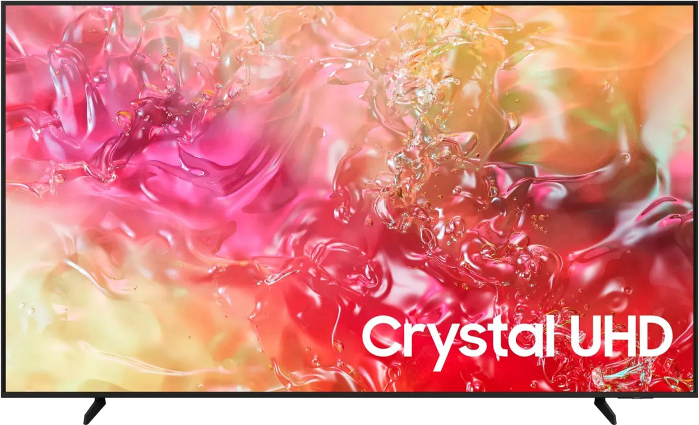 Samsung Crystal UHD DU7170 43 Zoll Fernseher, 109 cm (43DU7170), PurColor, Crystal Prozessor 4K, Q-Symphony, Smart TV [2024]