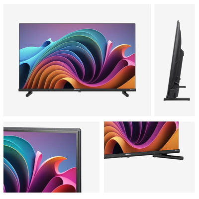 Hisense 32A5NQ 80 cm (32 Zoll) QLED Fernseher Full HD, Smart TV, Triple Tuner, AI Sports Mode, Dolby Atmos, Share to TV, Duale Positionierung, WiFi, Game & Hotel Modus, Schwarz [2024]