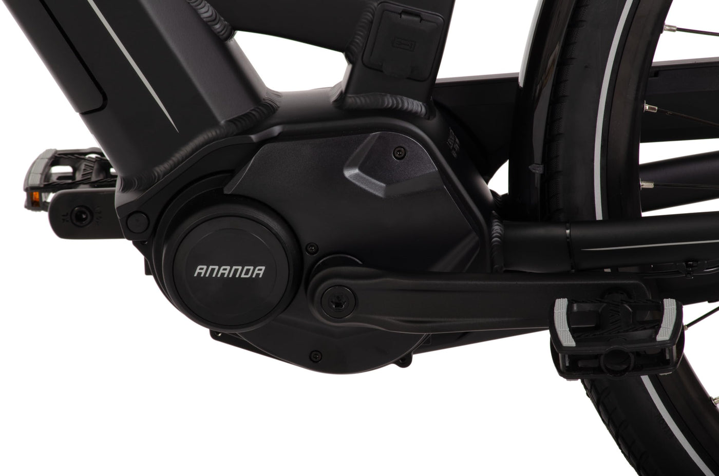 Rucanor Rio E-Bike 28″ (50 cm) – Shimano 7-Gang, Hydraulische Scheibenbremsen, 550 Wh Akku, matt schwarz – Damen