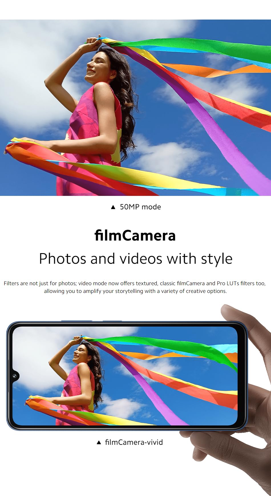 Xiaomi Redmi 14C Phone 8+256GB Smartphone Batteria 5160mAh, Processore Helio G81 Ultra e Doppia Fotocamera AI 50MP Blu