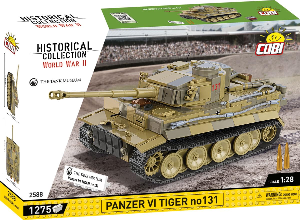 Cobi 2588 Panzer VI Tiger I no 131 The Tank Museum