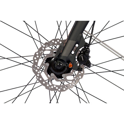 Airtracks Herren 28 Zoll Trekking Fahrrad TR.2870 Trekkingrad Shimano Deore 30 x Gang RD-T6000 SGS Schwarz Mat - Rahmenhöhen 50cm und 55cm - 55cm (Körpergröße 175-185cm)