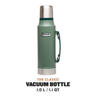 Stanley Classic Legendary Thermoskanne 1.9L - Hält 32 Stunden Heiß oder Kalt - Spülmaschinenfest - Auslaufsicherer Deckel dient als Becher - Isolierflasche BPA Frei - Edelstahl Thermosflasche
