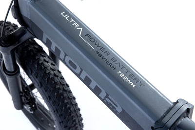 moma bikes Elektrische, E-Fat 20" PRO, Shimano 8 Gänge, Hydraulische Scheibenbremsen, Batterie Ion Lithium integriert und abnehmbar 48V 15Ah