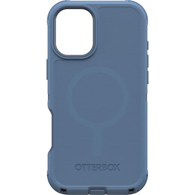 OtterBox Defender Series MagSafe Hülle für iPhone 16 Plus, stoßfest, sturzsicher, extrem robust, Schutzhülle, 7X getestet nach Militärstandard, Blau