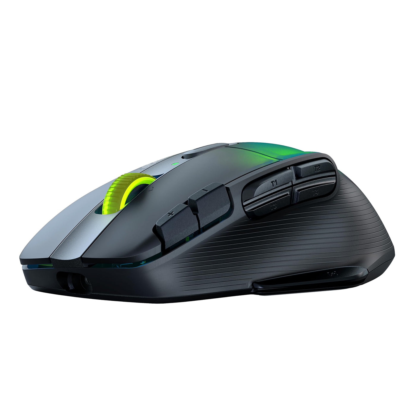 Turtle Beach Kone XP Air – Kabellose, anpassbare und ergonomische RGB-Gaming-Maus, Bluetooth, optischer Sensor 19K DPI, bis zu 100-Stunden-Akku und Ladestation - Schwarz