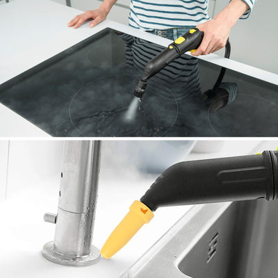 6 Stück für Kärcher Dampfreiniger Zubehör, Rundbürsten Set, Düsen Set, Zubehör für Kärcher Dampfreiniger, für kärcher SC1 SC2 SC3 SC4 SC5 CTK10 CTK20